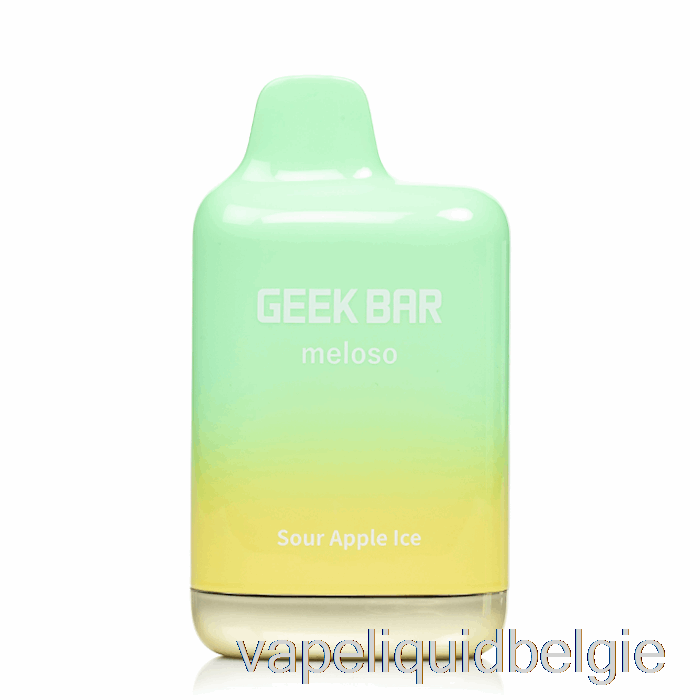 Vape België Geek Bar Meloso Max 9000 Wegwerp Zure Appelijs